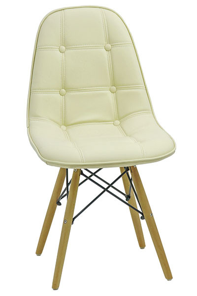 ТРАПЕЗЕН СТОЛ BETO 232 ЕКО КОЖА КРЕМ