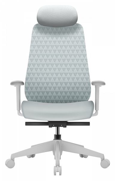 ЕРГОНОМИЧЕН СТОЛ MOKA WHITE СВЕТЛОСИВ