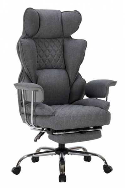 ДИРЕКТОРСКИ СТОЛ IMPERIAL ДАМАСКА СИВ