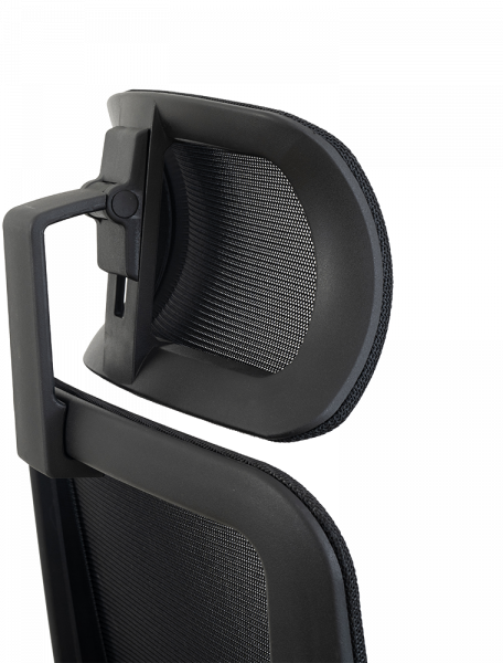 СТОЛ ЕРГОНОМИЧЕН LUMINA ДАМАСКА + МЕШ ЧЕРЕН