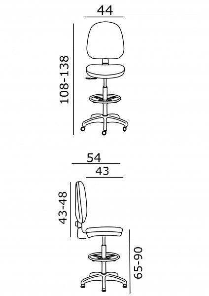 ОФИС СТОЛ PLUTON 2 + RING BASE ДАМАСКА - 8 ЦВЯТА