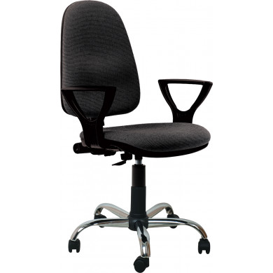 ОФИС СТОЛ 1080 MEK ХРОМ LX+BR 25 ДАМАСКА C* - 6 ЦВЯТА