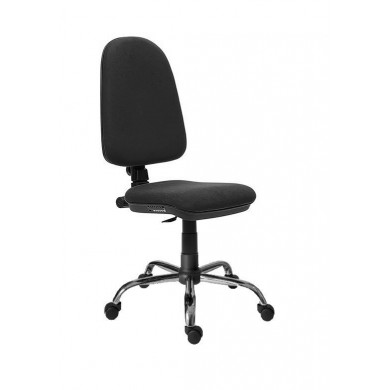 ОФИС СТОЛ GOLF ХРОМ ЕКО КОЖА СИН