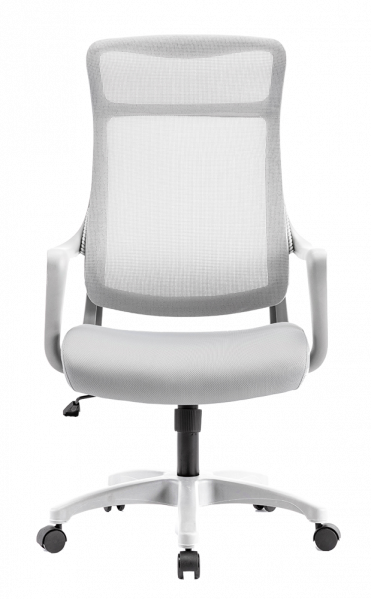 ЕРГОНОМИЧЕН СТОЛ SMOOTH WHITE СИВ