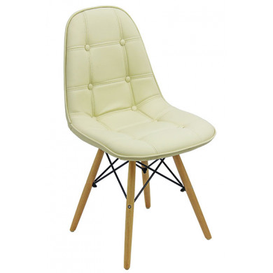 ТРАПЕЗЕН СТОЛ BETO 232 ЕКО КОЖА КРЕМ