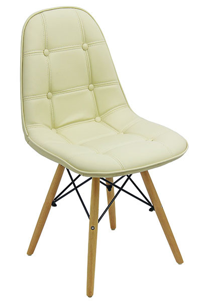 ТРАПЕЗЕН СТОЛ BETO 232 ЕКО КОЖА КРЕМ