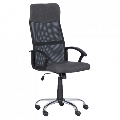 РАБОТЕН СТОЛ 6592-1 СИВ+ЧЕРЕН