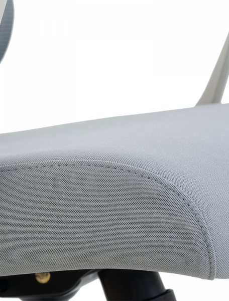 СТОЛ ЕРГОНОМИЧЕН LUMINA ДАМАСКА + МЕШ СИВ