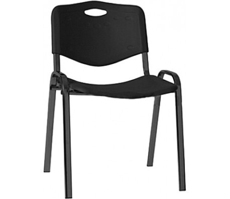 ПОСЕТИТЕЛСКИ СТОЛ ISO PLASTIC BLACK ЧЕРЕН