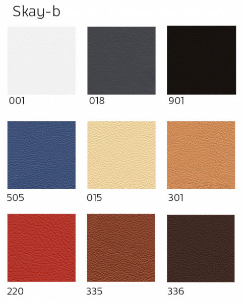 Посетителски стол в 9 цвята.