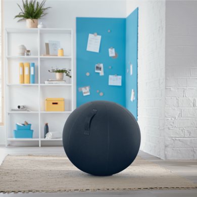 ТОПКА ЗА СЯДАНЕ LEITZ ERGO COSY D650ММ СИВ