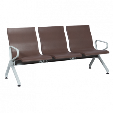ПОСЕТИТЕЛСКА ПЕЙКА С 3 МЕСТА CR-1037-3 - КАФЕ
